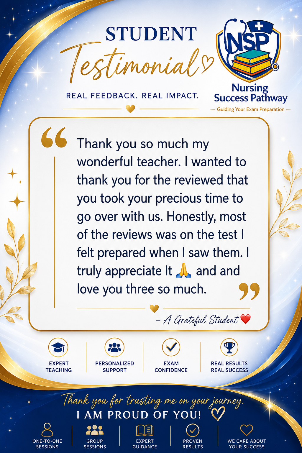 Student Testimonial